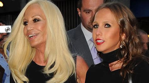 figlia donatella versace|does donatella versace own.